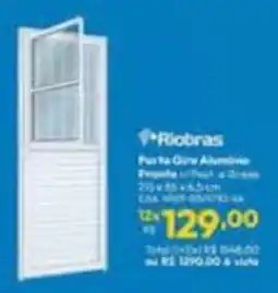 Lojas Becker Porta Giro Alumínio oferta