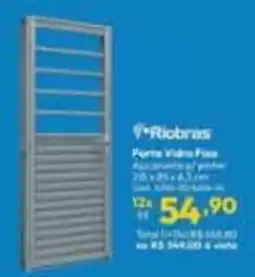 Lojas Becker Porta Vidro Fino oferta