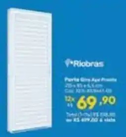 Lojas Becker Porta Giro Aço Pinote oferta