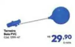 Lojas Becker Torneira Bola PVC oferta