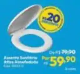 Lojas Becker Assento Sanitário Atlas Alumefedôr oferta