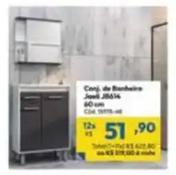 Lojas Becker Conj. de Banheiro Josi JB614 oferta