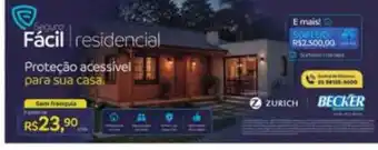 Lojas Becker Seguro fácil residencial oferta