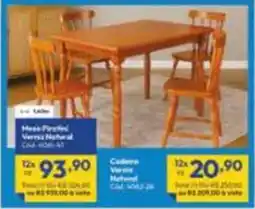Lojas Becker Mesa Piratini Verniz Natural oferta