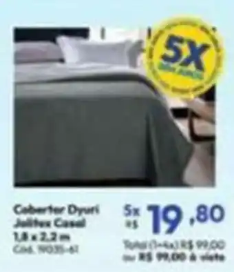 Lojas Becker Cobertor dyuri jolitex casal oferta