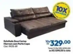 Lojas Becker Estofado Zeus Corino oferta
