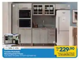 Lojas Becker Cozinha Modulada Noco/Imperial 4 Peças oferta