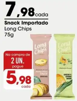 Zaffari Snack importado long chips oferta