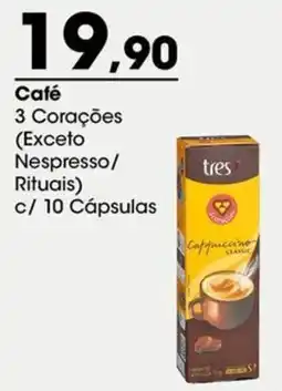 Zaffari Café 3 Corações oferta
