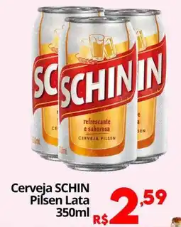 Althoff Supermercados Cerveja schin pilsen lata oferta