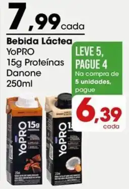 Zaffari Bebida Láctea YoPRO 15g Proteínas Danone oferta