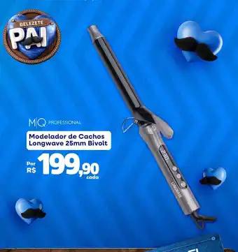 MQ Profesional Modelador de Cachos Longwave 25mm Bivolt