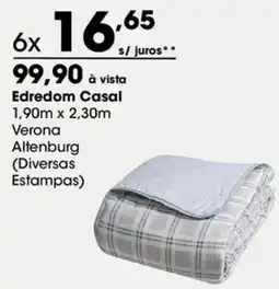 Zaffari Edredom Casal oferta