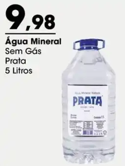 Zaffari Água mineral sem gás prata oferta