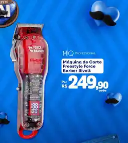 Rio Bel Máquina de Corte Freestyle Force Barber Bivolt oferta
