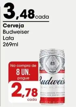 Zaffari Cerveja Budweiser oferta