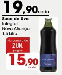 Zaffari Suco de Uva Integral Nova Aliança oferta