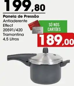 Zaffari Panela de Pressão Antiaderente Effect oferta