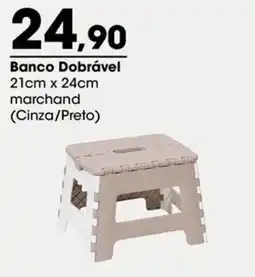 Zaffari Banco dobrável oferta
