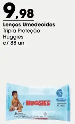 Zaffari Lenços Umedecidos Tripla Proteção Huggies oferta
