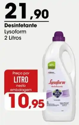 Zaffari Desinfetante lysoform oferta