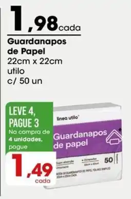 Zaffari Guardanapos de papel oferta