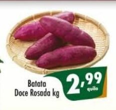 Pão de Mel Batata Doce Rosada 1kg oferta