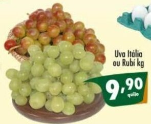 Uva Italia ou Rubi 1kg