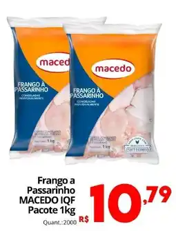 Althoff Supermercados Frango a Passarinho oferta