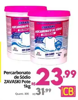 Althoff Supermercados Percarbonato de Sódio ZAVASKI Pote oferta