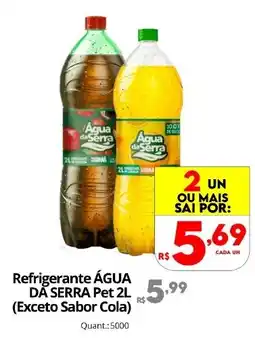 Althoff Supermercados Refrigerante Água Dá Serra Pet 2L oferta