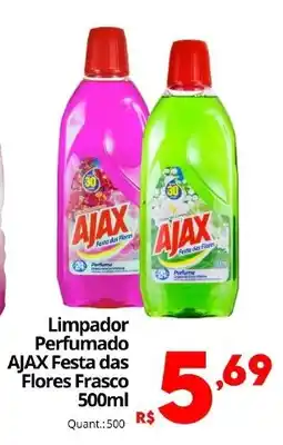Althoff Supermercados Limpador Perfumado Ajax Festa das Flores Frasco oferta
