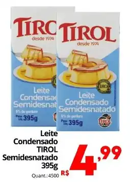 Althoff Supermercados Leite Condensado Tirol Semidesnatado oferta