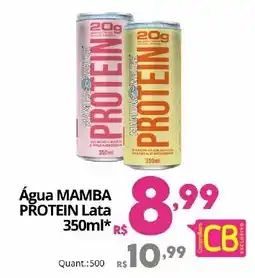Althoff Supermercados Água MAMBA PROTEIN Lata oferta