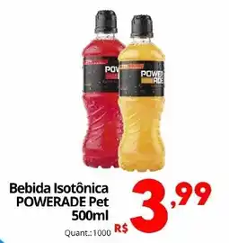 Althoff Supermercados Bebida Isotônica Powerade Pet oferta