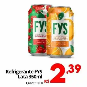 Althoff Supermercados Refrigerante FYS oferta