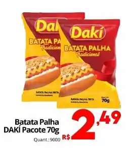 Althoff Supermercados Batata palha dakí pacote oferta