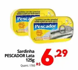 Althoff Supermercados Sardinha Pescador Lata oferta