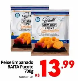 Althoff Supermercados Peixe empanado baita pacote oferta