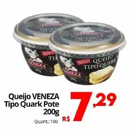 Althoff Supermercados Queijo veneza tipo quark pote oferta