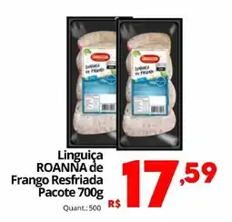 Althoff Supermercados Linguiça roanna de frango resfriada oferta