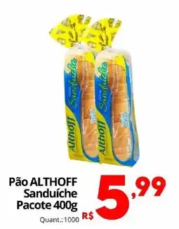 Althoff Supermercados Pão althoff sanduíche oferta