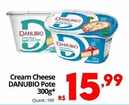 Althoff Supermercados Cream Cheese DANUBIO Pote oferta