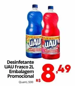 Althoff Supermercados Desinfetante Uau Frasco 2L oferta