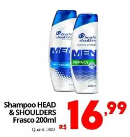 Althoff Supermercados Shampoo head & shoulders oferta