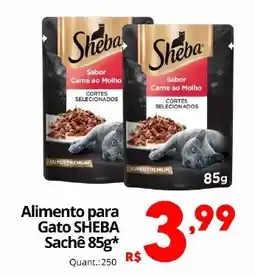 Althoff Supermercados Alimento para Gato SHEBA Sachê oferta
