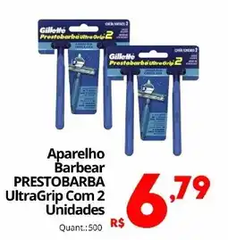 Althoff Supermercados Aparelho Barbear Prestobarba Ultragrip oferta