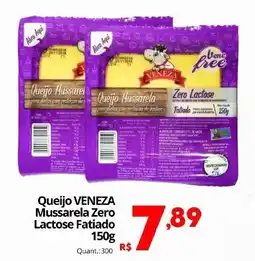 Althoff Supermercados Queijo venezza mussarela zero lactose fatiado oferta