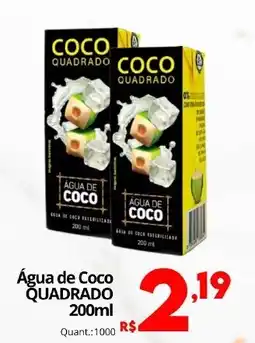Althoff Supermercados Água de Coco Quadrado oferta