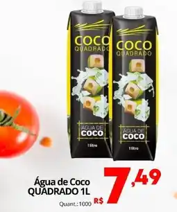 Althoff Supermercados Água de Coco Quadrado oferta